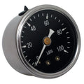 V-Factor 88004 Black Face 100 Psi Oil Pressure Gauge - Panhead Shovelhead Custom