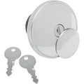 Drag Specialties 0703-0229 Left Hand Screw-In Locking Gas Cap — Non-Vented