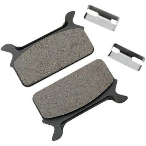 Drag Specialties Rear Semi-Metallic Brake Pads for Harley Touring 86-99