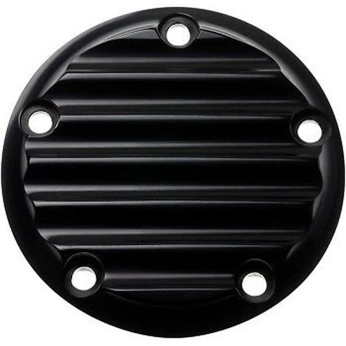 Joker 02-99SB Black Finned Timer / Points Cover for Harley Twin Cam 99-17