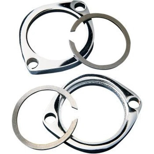 Drag Specialties DS-203097 Chrome Exhaust Flange Kit