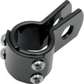 Drag Specialties 2404-0482 Black 1-1/8" Three-Piece Clamp for Frame Highway Bar