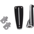 Ciro 61002 Chrome Rail Footpegs for Harley Male Mount