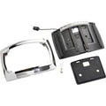 Ciro 40500 Chrome Curved LED License Plate Frame for Harley