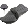 Saddlemen GelCore Lattice Stitch Road Sofa Seat w/ Backrest for Touring 08-24