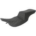 Saddlemen 897-07-192 Step-Up Seat — Front Lattice Stitch for 97-07 FLHT/FLTR