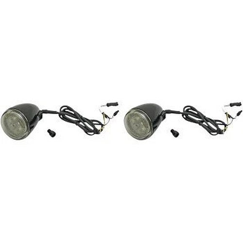 Custom Dynamics Black Front ProBEAM Dynamic Ringz LED Turn Signals
