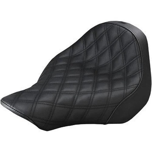 Saddlemen 813-27-002LS Black Renegade Lattice Stitch Solo Seat 13-17 Breakout