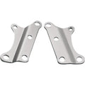 Drag Specialties Chrome Front Engine Mount Plates for Sportster Late 84 - 03