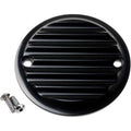 Joker Black Finned Timer / Points Cover for Big Twin 70-99 & Sportster 04-20