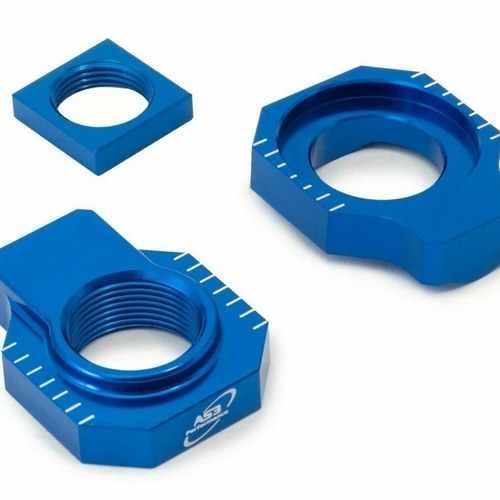 AS3 Axle Blocks for Husqvarna TC TX FC FX FS 125 250 300 350 450 2016-2022