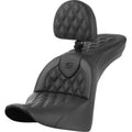Saddlemen 818-33-182BR Roadsofa™ Standard Reach Seat - Lattice Stitch