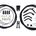AS3 Venhill Universal Twin Throttle Cable Kit 2.35 Metres Black