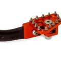 AS3 Oversized Flexible Rear Brake Pedal Replacement Tip Orange