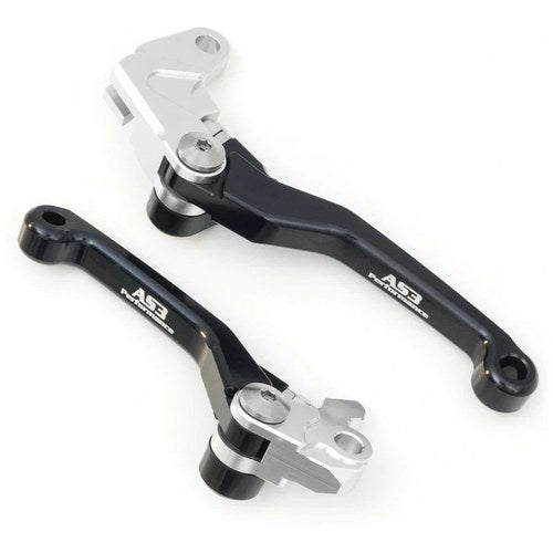 AS3 Brake Clutch Flexi Levers for Suzuki RM 85 2005-2020 RM 125 250 2004-2008
