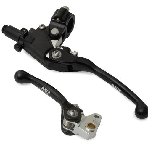 AS3 Brake Clutch Flexi Levers for Suzuki RM 125 250 1986-1995
