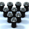 Yamaha Windscreen Windshield Bolts Stainless Steel + Quality Rubber Well Nut x10
