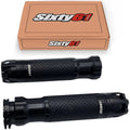 Suzuki Gsxr 1000 600 750 Hayabusa Bandit V-Strom Grips Black Hand Comfort Racing