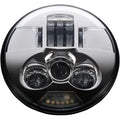 Custom Dynamics PB-7-C Chrome 7" ProBEAM LED Headlamp for Harley