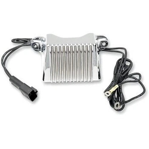 Drag Specialties 2112-0784 Chrome Solid-State Regulator for 99-01 Touring