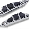 Kuryakyn 4475 Chrome Stiletto Foot Peg Set with Male Mount for Harley