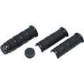 Kuryakyn 6781 Black Iso Hand Grips for Harley with Heated Hand Grips