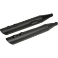 Matte Black 4" Slashdown Slip-On Mufflers for 95-16 Harley Davidson Touring