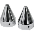 LA Choppers LA-7811-00 Chrome Axle Cap Set
