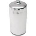 Drag Specialties 0712-0012 Spin-On Oil Filter- Chrome with Nut for 91-98 Dyna