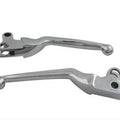 V-Twin 26-1973 Chrome Wide Lever Set for Big Twin & Sportster 82-95