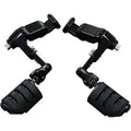 Kuryakyn 3990 Black Ergo Iii Cruise Mounts for Honda GL1800 01-17 & F6B 13-16