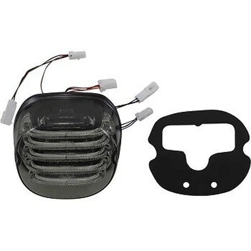 Custom Dynamics Smoke Integrated Low Profile LED Taillight NO Tag Light