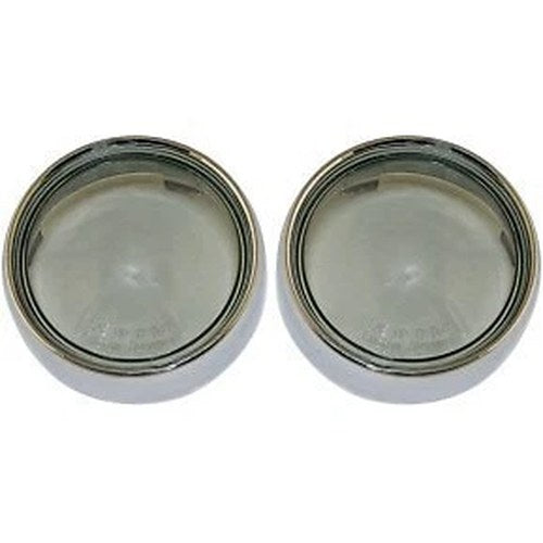 Custom Dynamics PB-B-BEZ-CS Chrome/Smoke Bezel/Lenses for ProBEAM Bullet Signals