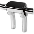 LA Choppers Chrome 5-1/2" Hefty Riser & Top Clamp Kit for 1-1/4" Handlebars