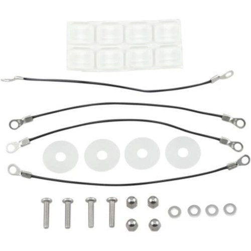 Rivco BB-05 Bagger Budz Saddlebag Bumpers Pin Retainer Kit for Hard & Soft Bags