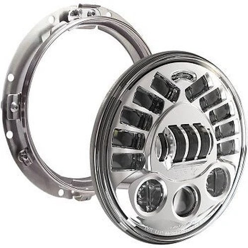Custom Dynamics Chrome ProBEAM Adaptive Headlamp for 99-13 Touring