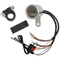 Drag specialties 2210-0418 Programmable Metric Speedometer with Indicator Lights