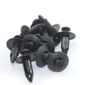 10x 8mm Yamaha 90269-08001 Mudguard Fairing Black Plastic Clip Screw Rivets