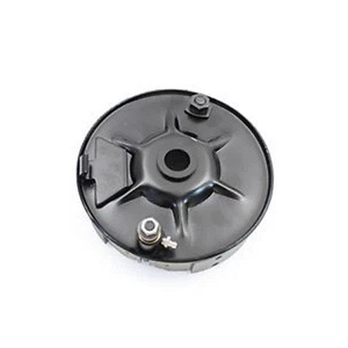 V-Twin 22-0709 Rear Mechanical Brake Backing Plate Kit Black