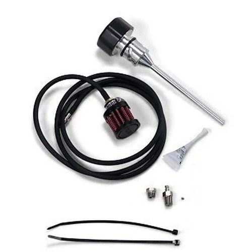 Feuling 3086 Black Vented Dipstick for 18-22 Harley Softail Models