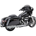 Cobra 6108 Chrome 909 Twins Slip On Mufflers for 17-23 Touring