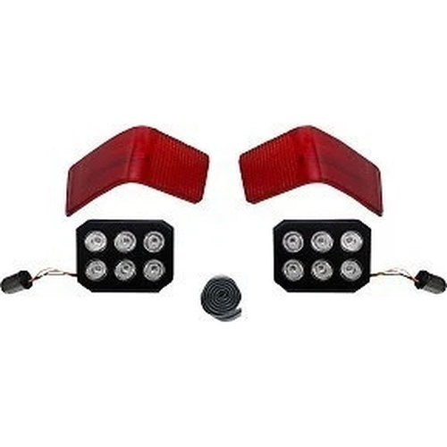 Custom Dynamics CD-TP-13-R LED Tour-Pak Run/Brake Lights with Lenses