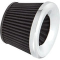 Arlen Ness 81-209 Replacement Velocity 65° / 90° Filter- Chrome