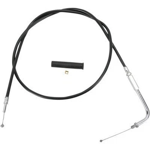 Drag Specialties 39.5" Black Vinyl Throttle Cable 81-89 Harley XL FX FL