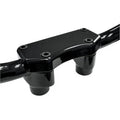 Drag Specialties Black 1-1/2" Tall Risers with Clamp for 1" Harley Use