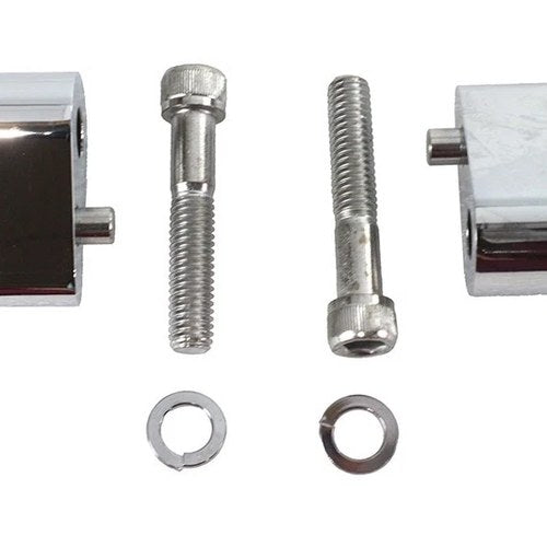 V-Twin 27-1235 Chrome Passenger Floorboard Extension for 86 & Up Touring