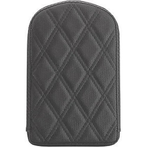 Saddlemen 0411SDC Sissy Bar Pad - Lattice Stitched - Black 6.5" x 11"