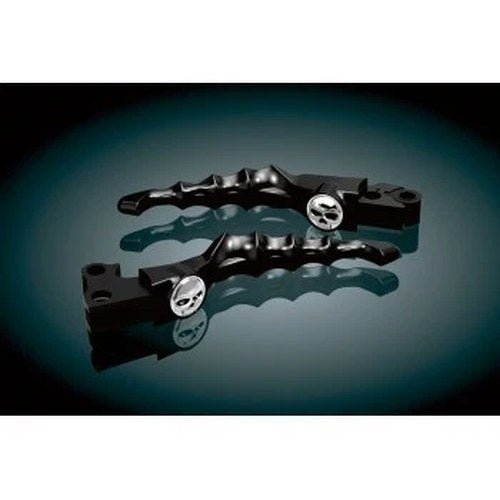 Kuryakyn 1092 Black Zombie Clutch Brake Lever Set for Harley Sportster 04-13