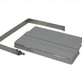 V-Twin 42-5517 Chrome Battery Top Cover & Stainless Strap Kit for Flh 70-84