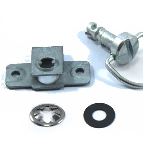 KTM Silver Seat Quick Release Stud & Clip 45007040051 45007040050 65 SX XC Mini